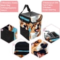 thumbnail image 2 of Corgi Foldable Car Trash Can with Lid - Leak-proof Hanging Storage Bag for Car - Trash Can for Car, 2 of 6