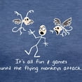 thumbnail image 3 of CafePress - Flyingmonkeysdark Women's Deluxe T Shirt - Womens Tri-blend T-Shirt, 3 of 4