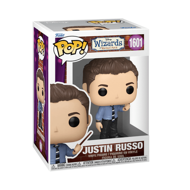 Funko Pop Justin Russo #1601 Hechiceros De Waverly Place