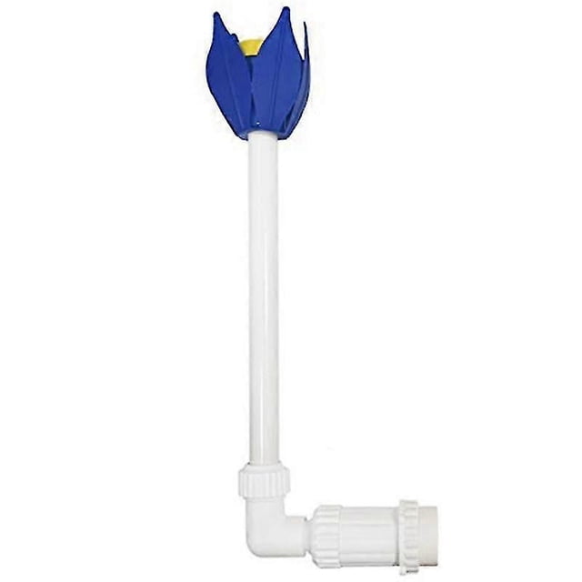 Pool Fountain Adjustable Waterfall Pool Fountain Lotus Shape Pool Nozzle Sprinkler InGround and Abo