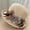 Beige, variant on Crochet Bucket Hat for Women Handmade Paper Straw Sun Hat Packable Bowler Hat Roll Brim Vintage Church Fascinator Wedding Tea Party Summer Cap Khaki,One Size