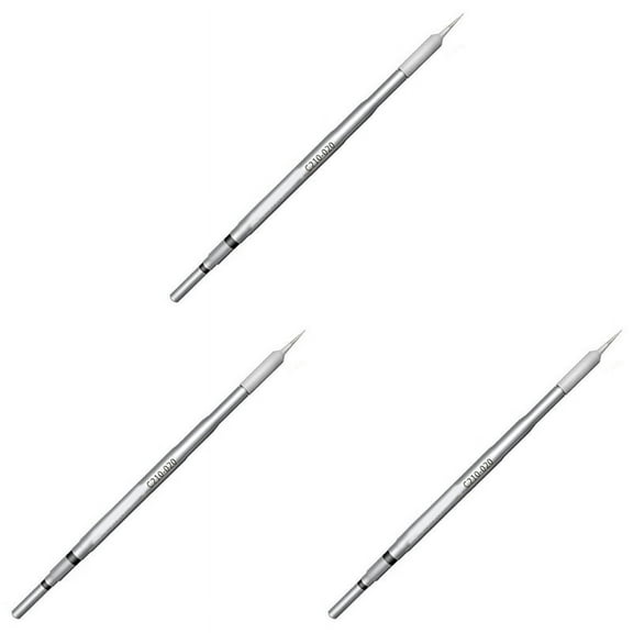 3X C210 Series Soldering Tip Lead-Free Solder Welding for T210 Handle for Sugon T26 T26D Soldering Station(020)