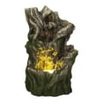 thumbnail image 1 of Angelo Décor Fontaine bois qui murmure intérieur extérieur avec pompe écoénergétique et éclairage à DEL décoratif, 1 of 1