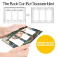 thumbnail image 4 of Yayeee Rocker Switch Wall Plate 1-Gang 4.6"x2.9" Home Decorative Outlet Cover, Retro Pine Tree, 4 of 6