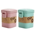 thumbnail image 1 of 2Pcs Sealed Soup Cups Food Sealed Tank Wheat Straw Container Storage Box, 1 of 7