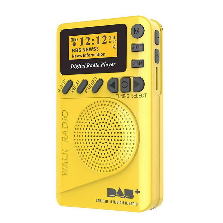 Dab+/dab Radio Portable, Digital Radio And Fm Radio, Dab Radio