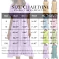 thumbnail image 3 of CIENVNSTG Women's Maxi Dress Short Sleeved Spring Breathable Beach Dress Lightweight Eye-Catching Holiday Dress for Women L, 3 of 5