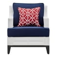 thumbnail image 6 of Tommy Hilfiger Hampton Outdoor Mesh Chair with Cushions White and Navy, 6 of 13