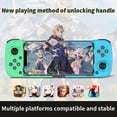thumbnail image 3 of Gamepad de teléfono móvil controlador compatible con Bluetooth para PUBG (azul verde) Universal  Accesorios Electrónicos, 3 of 9