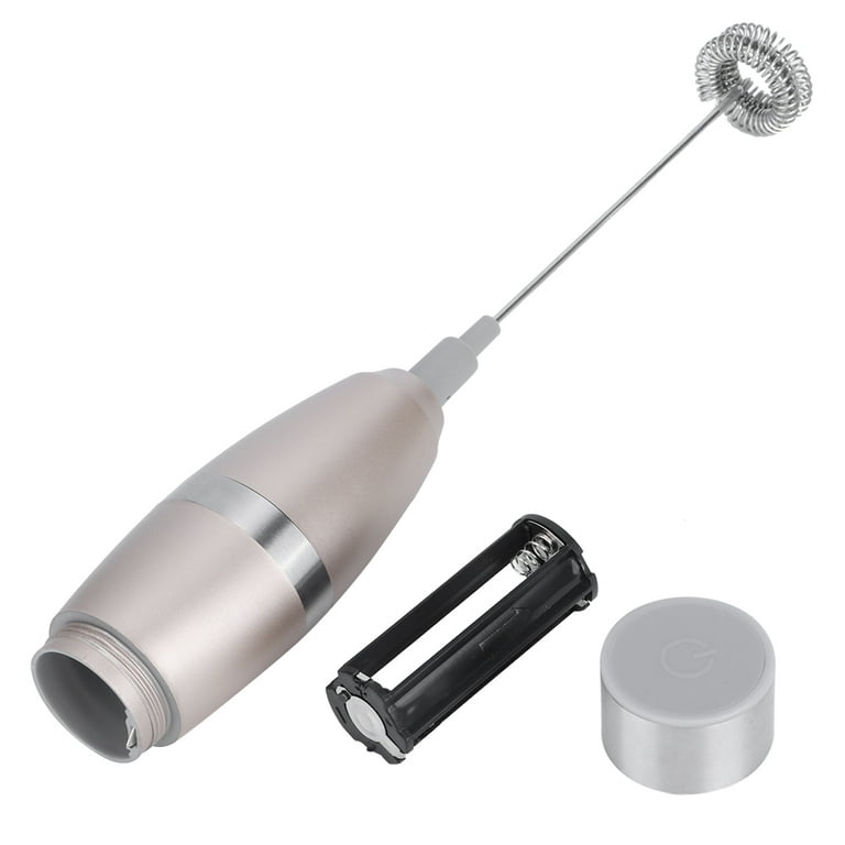 Rose Gold Stainless Steel Electric Milk Frother Whisk Handheld Milk Frother  Battery Driver Milk Foamer Maker - Buy Rose Gold Stainless Steel Electric  Milk Frother Whisk Handheld Milk Frother Battery Driver Milk