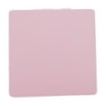 thumbnail image 1 of Unique Bargains 1 Pc Espejo de Maquillaje Cuadrado de Color Sólido para Mujeres para Viajes Vacaciones Rosa Metal PU Vidrio, 1 of 1