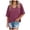 Wine, variant on idosla Oversized Cropped Tshirts for Women Short Half Sleeve V Neck Tops Summer Flowy Split Hem Basic Tee Shirts (Dark Green, XL)
