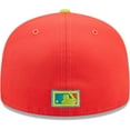 thumbnail image 4 of Men's New Era Red/Neon Green New York Yankees   Lava Highlighter Combo 59FIFTY Fitted Hat, 4 of 6
