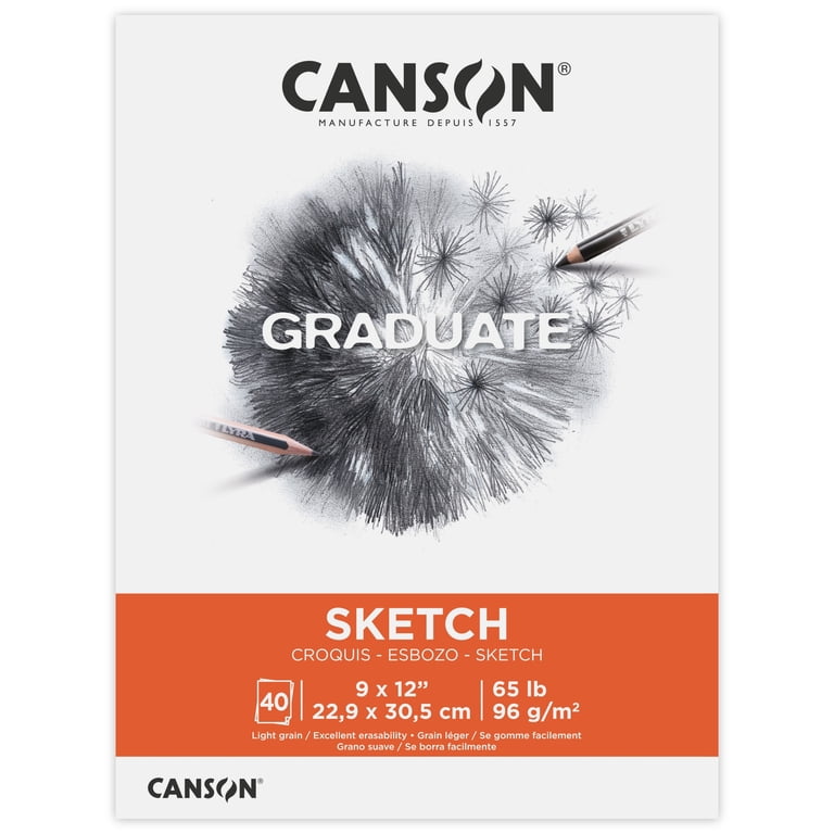 Sketch Paper Pad, 9" x 12", 120 Sheets photo 2