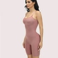 thumbnail image 4 of Vogacara Body Body Ropa interior Control Corsés Butt Compression Undershirt Shapers Slimmer Belly Pants Posparto Sin costuras Moldeadores de cintura Color de frijol rojo Vogacara CE015281-03, 4 of 6