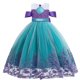 thumbnail image 1 of Disfraz de la Sirenita Ariel para niña, traje de Cosplay, ropa de fiesta de cumpleaños, Halloween, Verano Fivean unisex, 1 of 2