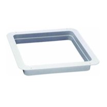 HENG IND JRP1122B Roof Vent Trim Ring, 14 X 14 In. Openings, White