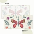 thumbnail image 4 of YFYANG 5FT Rectangular Table Cloth, Waterproof Polyester Spring Butterfly Flower Doodle Table Cover, Indoor Outdoor Decorative Tablecloths with Elastic Edge, 4 of 8