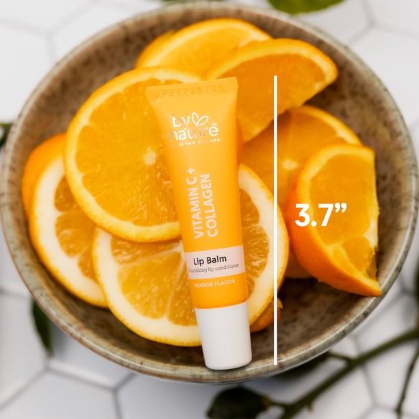 by nature lip balm vitamin c NEUTRIHERBS Cream, Lip to Nourish and Soothes Dry, Cracked Lips,Repair Chapped Lips with Squalane, Portable Lip Treatment paired with Shea Butter and smoothing Vegan Collagen to keep lips soft and smooth. By Nature Vitamin C +