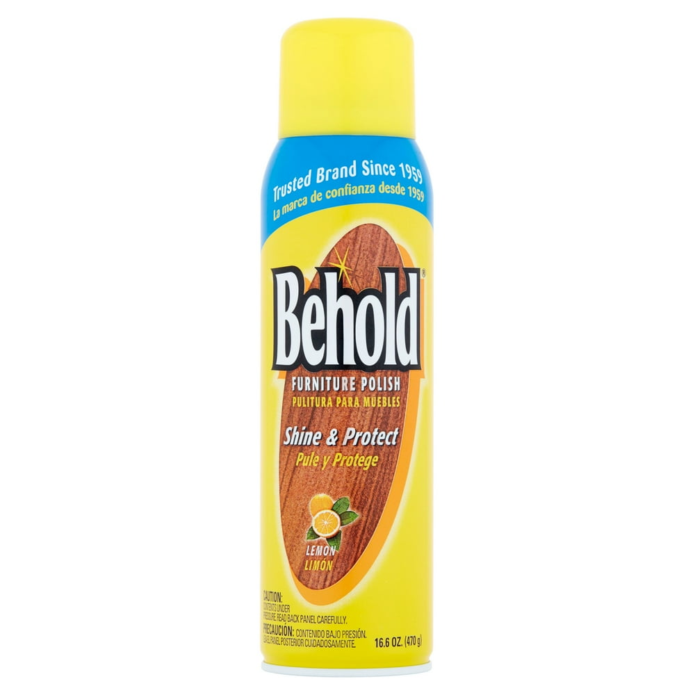 Behold Shine & Protect Lemon Furniture Polish, 16.6 oz