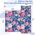 thumbnail image 5 of Pioneer Flower Floral Print Pattern Toddler Nap Mats for Kids Preschool,Sleeping Mat Bag or Kids,Toddler Sleeping Bag,Toddler Nap Mat or Daycare, 5 of 6