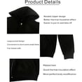 thumbnail image 3 of ZHENGLM Zip Up Graphic Hoodie Men Women Casual Long Sleeve Streetwear Hooded Sweatshirt, 3 of 6