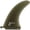 Smoke, variant on Ray Gun Fins Fiberglass / Volan Red Single Fin - 7.5"