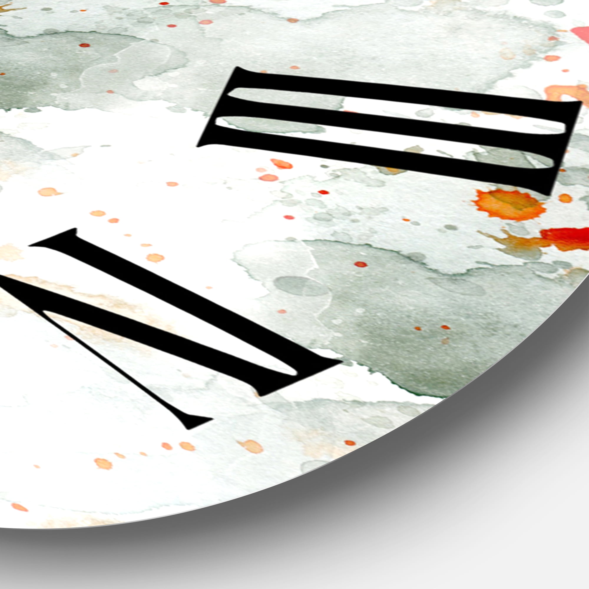 Designart 1 in Quartz Modern/Contemporary Wall Clock