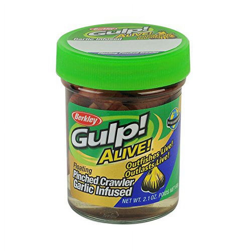 Berkley Gulp! Alive!® Floating Pinched Crawler Fishing Soft Bait