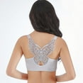 thumbnail image 4 of OUSITAID Women‘s Front Closure Seamless Soft Beautiful Back Push Up Bra, 4 of 5