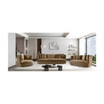 thumbnail image 5 of Meridian Furniture Alder Beige Velvet Accent Chair, 5 of 16
