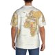 thumbnail image 3 of Fotbe World Map 1 Camisa Estampada de Manga Corta para Hombre, Casual de Verano, Estilo Playero, Sin Arrugas-Medium, 3 of 5