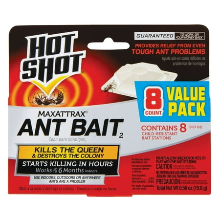 UPC 071121020482 product image for Hot Shot MaxAttrax Ant Bait Child-Resistant Stations  8-Count | upcitemdb.com