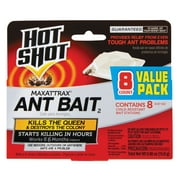 Hot Shot MaxAttrax Ant Bait, Child-Resistant Bait Station, 8-Count