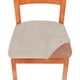 thumbnail image 1 of Funda de asiento elástica antideslizante TV Direct para sillas de oficina y comedor Color caqui, 1 of 4