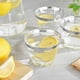 thumbnail image 5 of Bewildely Vaso desechable higiénico y fácil de usar de 100 piezas para todas las ocasiones fabricado con vaso de plástico de poliestireno Mostrada Borde dorado, 5 of 6