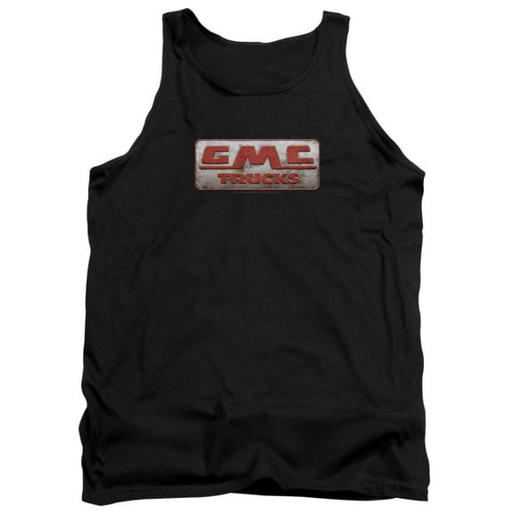 Trevco Sportswear GMC104-TK-4 GMC Beat Up 1959 Logo Adult Tank Top, Black - Extra Large