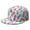 Hawaiian, variant on Hawaiian Pineapple Cap - Pineapple Party Theme Print Flat Brim Hat for Women & Men