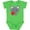 Apple Green, variant on Inktastic Heart Cat Boys or Girls Baby Bodysuit