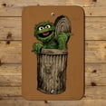 thumbnail image 2 of Sesame Street Vintage Oscar the Grouch Home Business Office Sign, 2 of 5