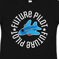 thumbnail image 4 of Inktastic Future Pilot Boys Airplane Flying Boys Toddler T-Shirt, 4 of 5