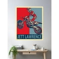 thumbnail image 2 of Jett Lawrence Poster Wall Art, Modern Wall Decor, 8x12 UNFRAMED, 2 of 3