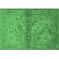 thumbnail image 1 of Ahgly Company Indoor Rectangle Oriental Emerald Green Industrial Area Rugs, 5' x 8', 1 of 4