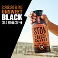 thumbnail image 4 of SToK Espresso Blend Dark Roast Black Unsweetened Ready to Drink Cold Brew Coffee Bottle, 48 fl oz, 4 of 15