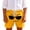 Orange, variant on Purple Boys Sunglasses Swim Trunks Quick Dry Stretch Polyester Spandex Elastic Waist Adjustable Drawstring Kids Beach Pool Summer Swimwear for 5-14 Years Old,Size 13 T