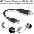 thumbnail image 4 of Luz nocturna de estrellas para techo de coche, proyector de estrellas USB portátil flexible y ajustable, proyector de estrellas LED, iluminación romántica para interiores, decoraciones para techo, dor, 4 of 5