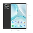 thumbnail image 4 of Android Tablets on Sale, Hwkond HD Tablet WiFi Bluetooth Android Voice Call Game Tablet,10.1 Inch IPS Display Screen,WiFi,2GB RAM+16GB ROM,5000mAh,Android 7 System,Black, 4 of 9
