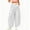 White, variant on BUIGTTKLOP Womens Pajamas Pants High Waisted Lounge Pants Casual Flowy Pants Beach Vacation Wide Leg Pants