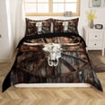 thumbnail image 2 of Juego de Cama Calavera Esqueleto Animal, Funda Nórdica Vintage Granja, 2 of 6