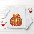 thumbnail image 4 of Kezqiaxn Crew Neck Sweatshirts Women Thanksgiving Pumpkin Long Sleeve Fall Casual Pullover Tops Sweatshirt for Women, 4 of 7
